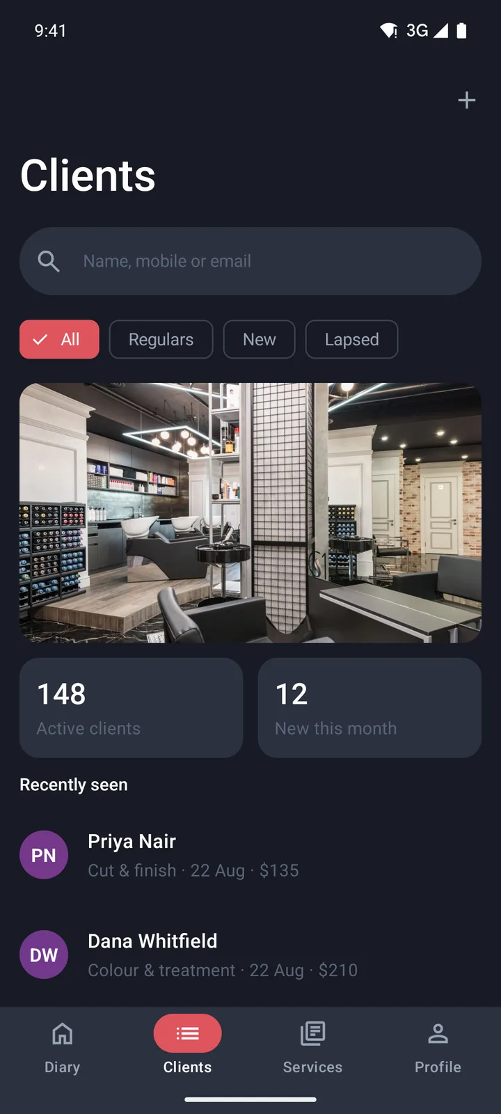 Clients on Android