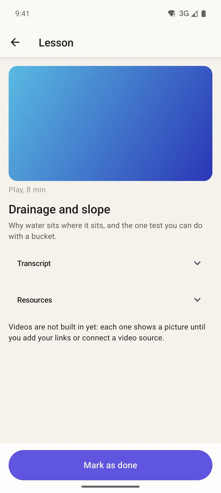 Brightpath Courses: Lesson on Android, light