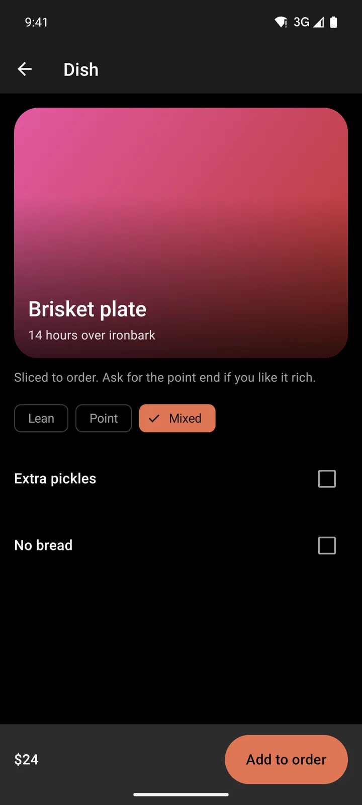 Brisket Brothers: Dish on Android, dark