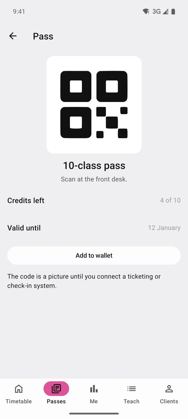 Corefold Pilates: Pass on Android, light