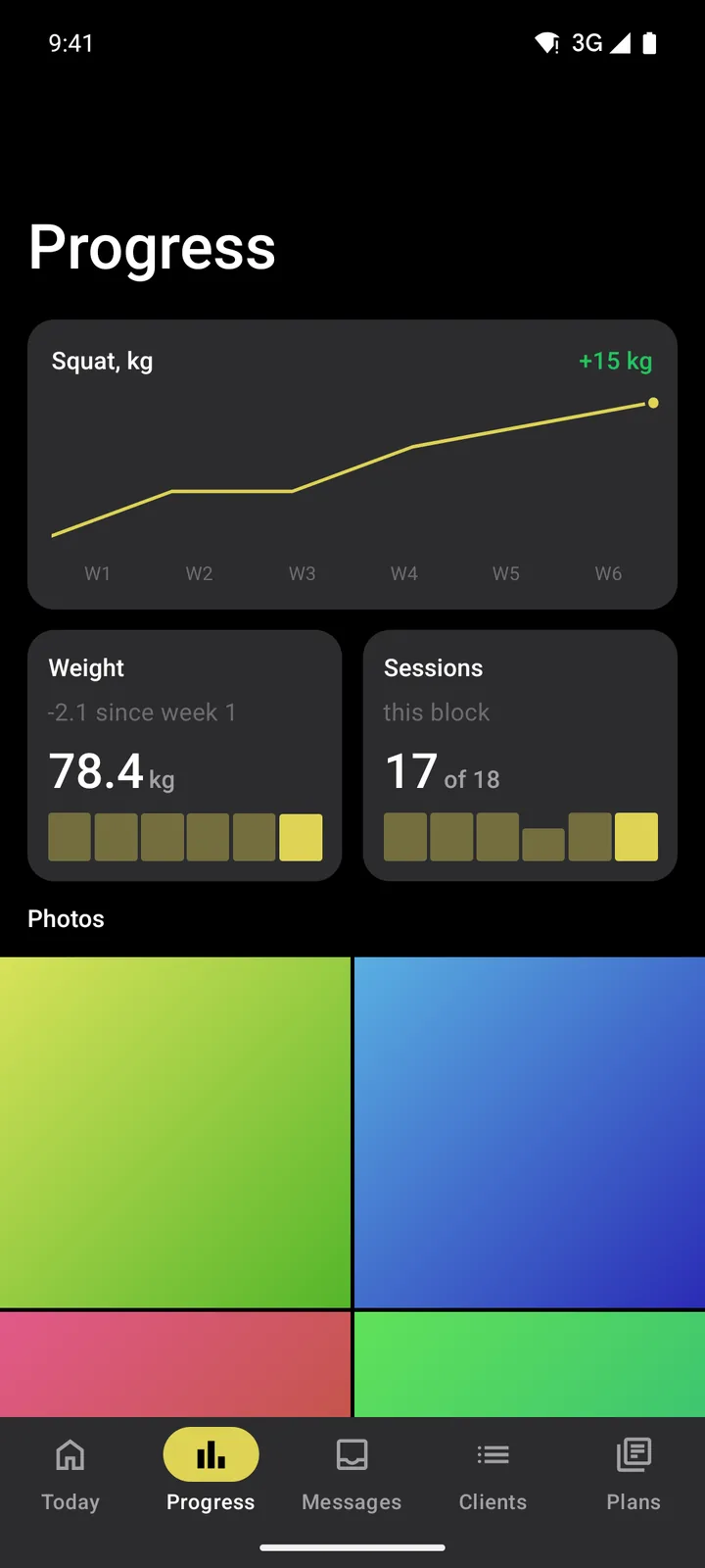 Forge PT: Progress on Android, dark