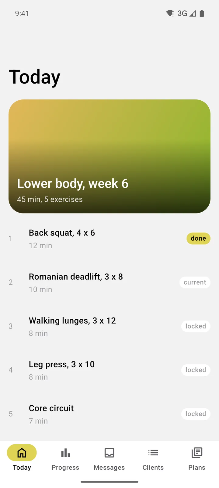 Forge PT: Today on Android, light