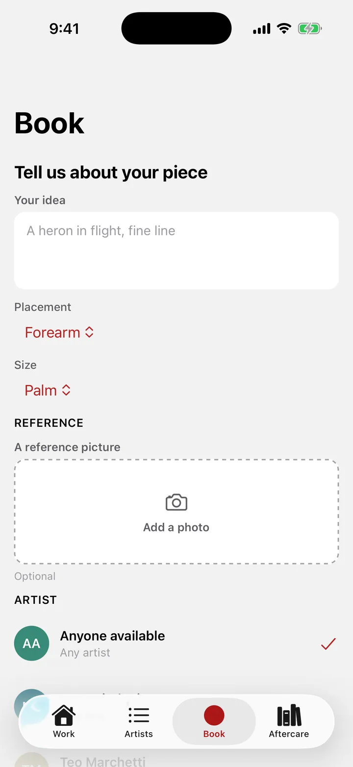 Ironwood Tattoo: Book on iOS, light