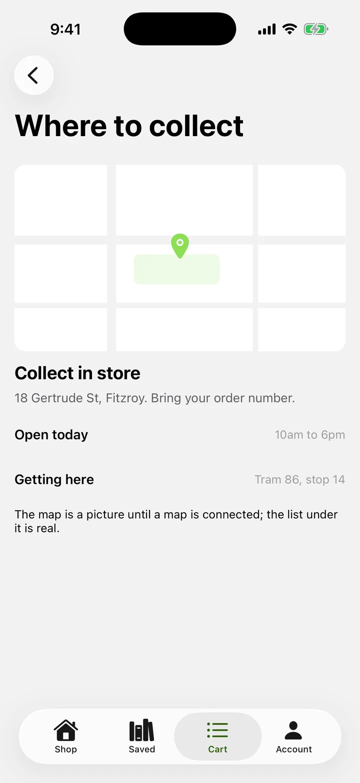 Linen & Loam: Where to collect on iOS, light