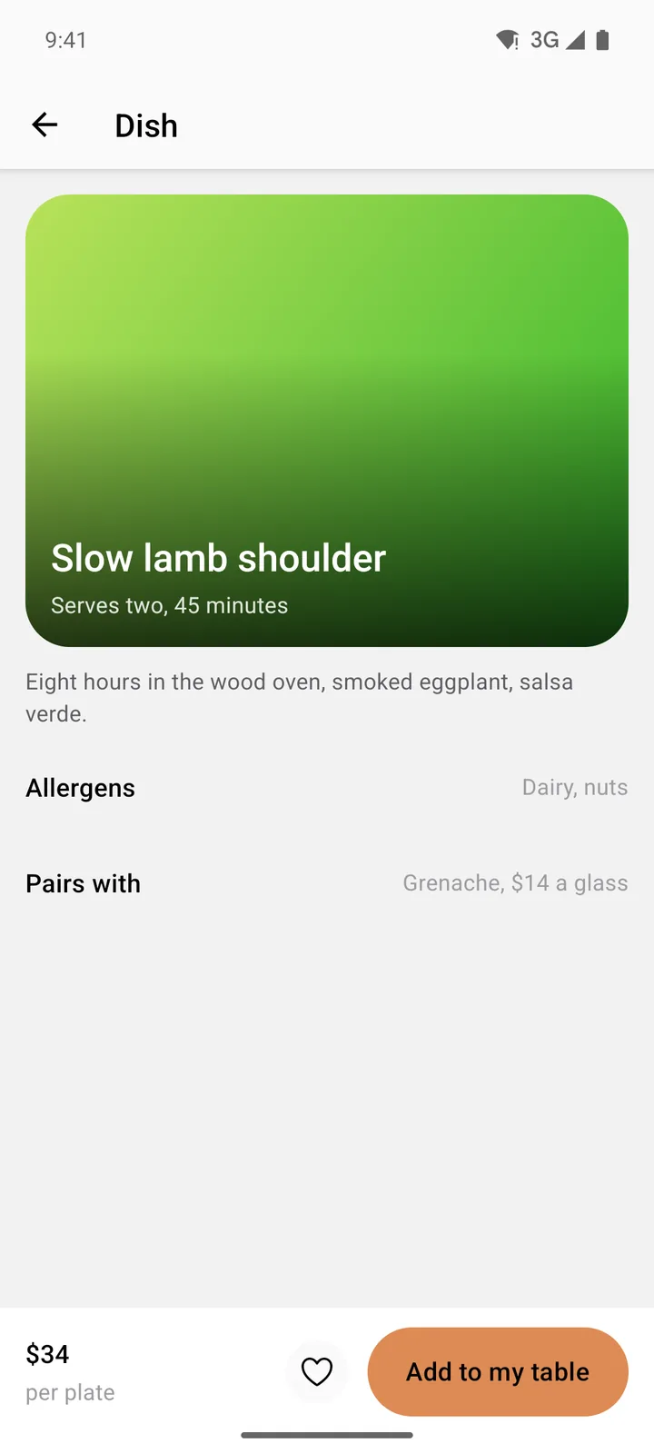 Marigold Kitchen: Dish on Android, light