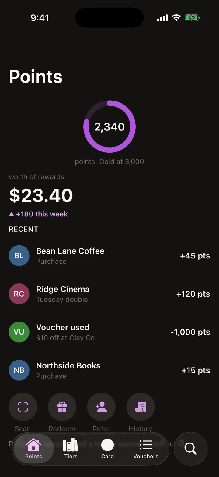 Orbit Rewards: Points on iOS