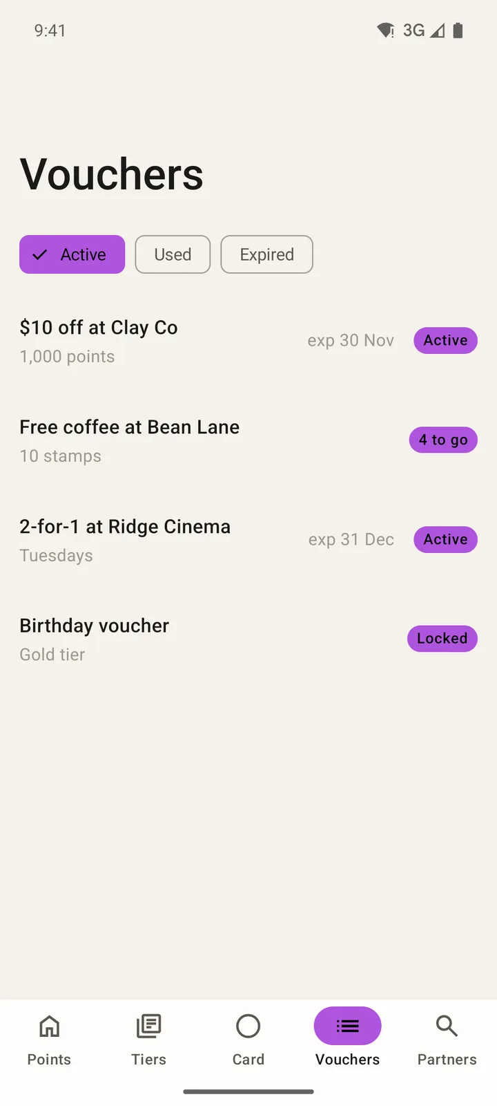 Orbit Rewards: Vouchers on Android, light