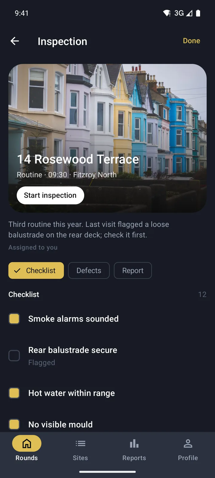 Inspection on Android