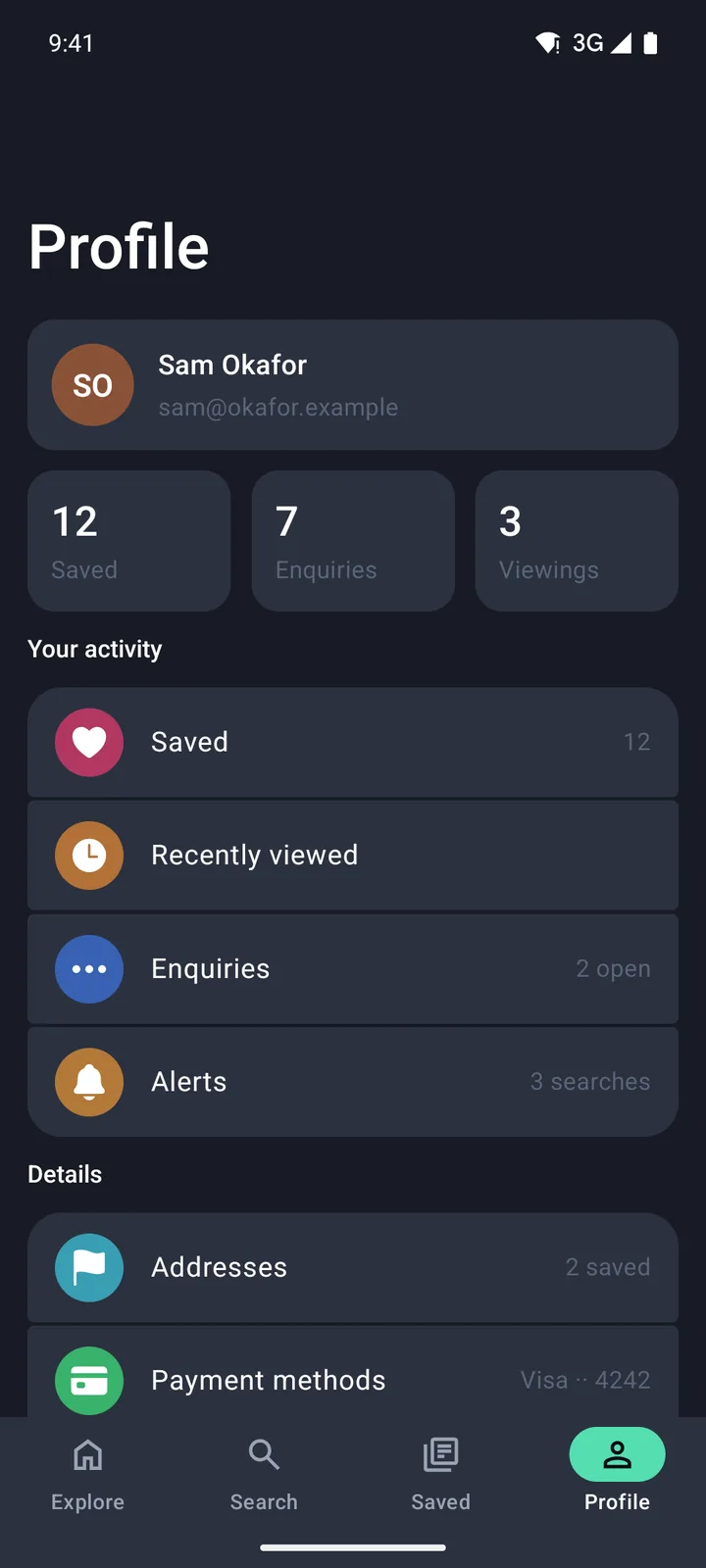 Profile on Android