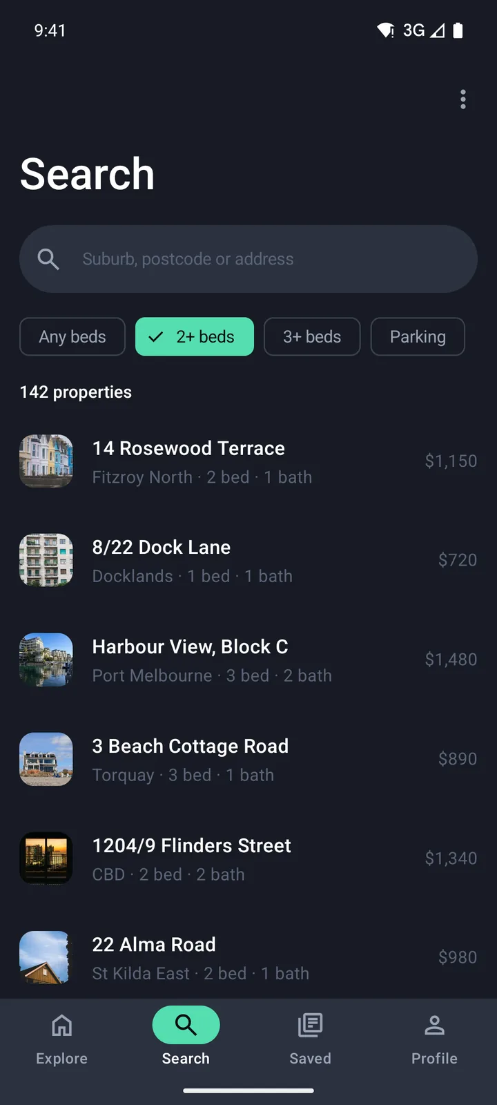 Search on Android