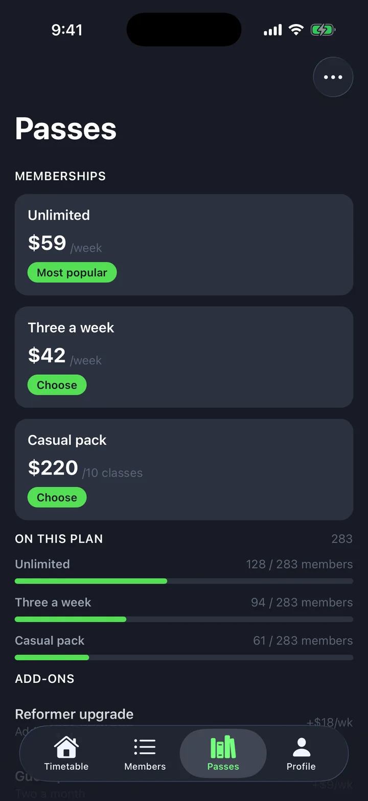 Passes on iOS
