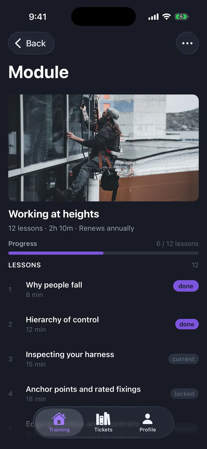 Module on iOS